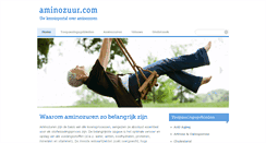 Desktop Screenshot of aminozuur.com